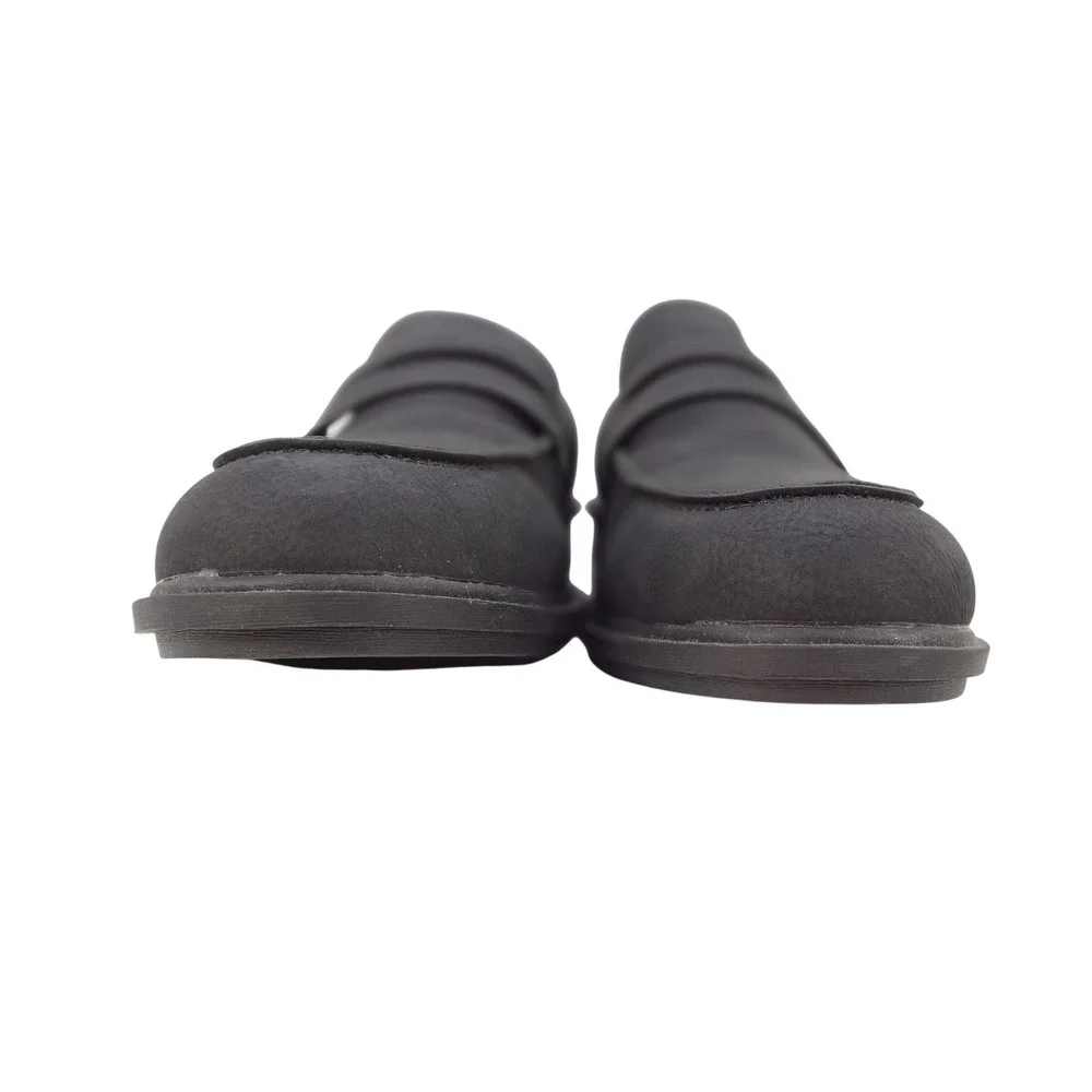 Rocket Dog‎ Womens Black Matte Penny Loafers Slip On Flats Moc Toe 9